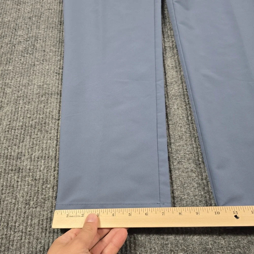 Banana‎ Republic Pants Mens 38x34 Blue Polyester Chino Straight Stretch Office